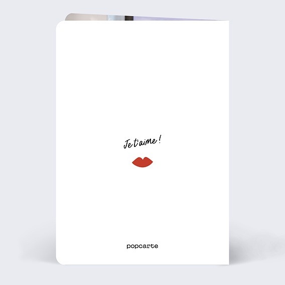 Carte d'amour Marie-Lou Création x Popcarte - L'Amour Verso