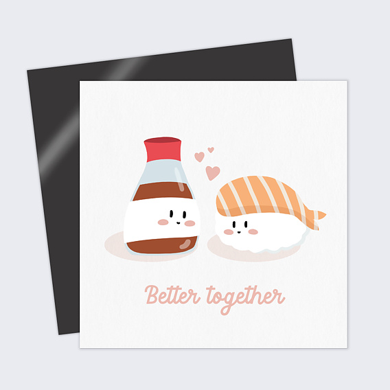 Carte d'amour Better Together
