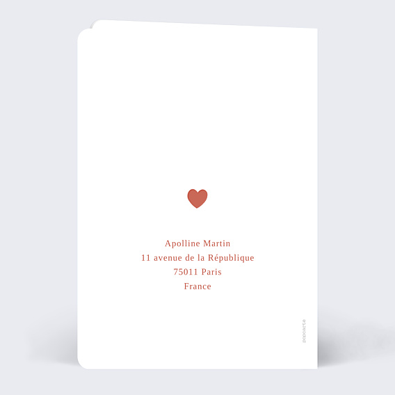 Carte d'Amour Fusionnelle