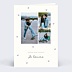 Carte d'Amour Motif Coeur Lilas
