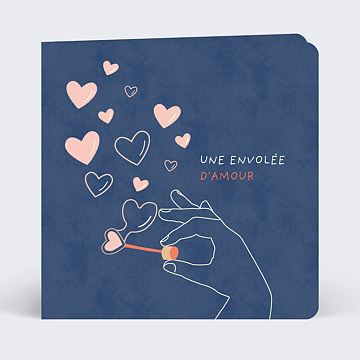 Carte d'Amour Envolée d'Amour