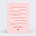 Carte d'Amour Phrases Amour