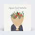 Carte d'amour Bouquet à Offrir