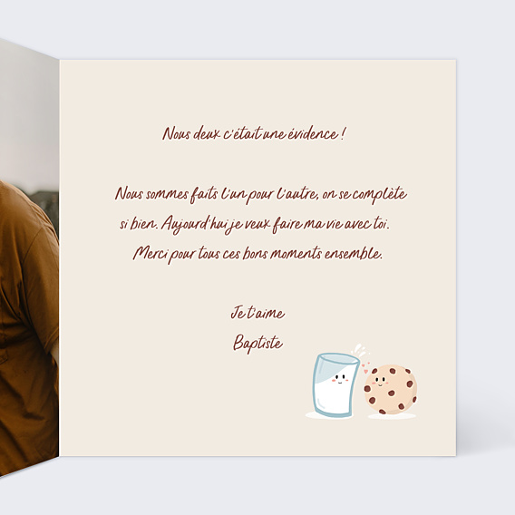 Carte d'Amour Duo Amoureux