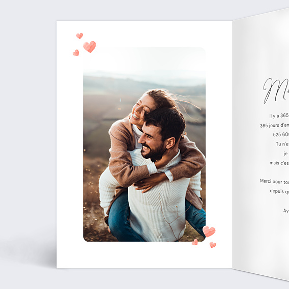 Carte d'Amour Où que Tu Sois