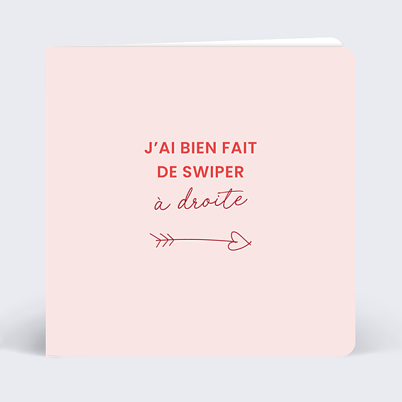 Carte d'Amour Tinder