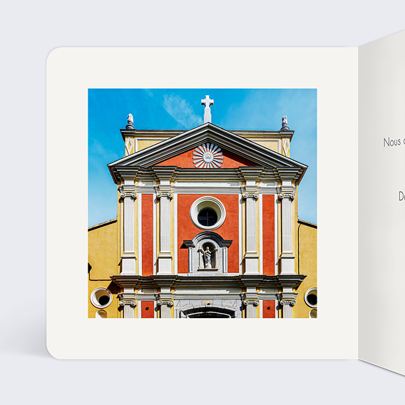 Carte d'amour Bouquet à Offrir Intérieur Gauche