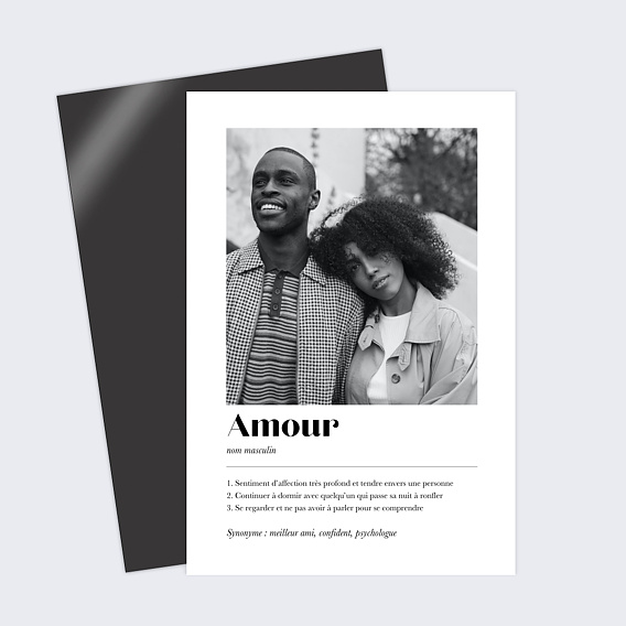 Carte d'amour Definition amour 