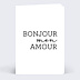 Carte d'Amour Bonjour Mon Amour