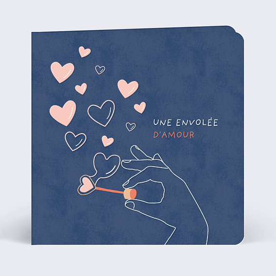 Carte d'Amour Envolée d'Amour
