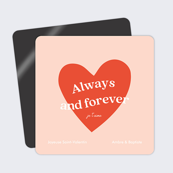 Carte d'amour Chanson d'Amour