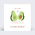 Carte d'Amour Avocado Love