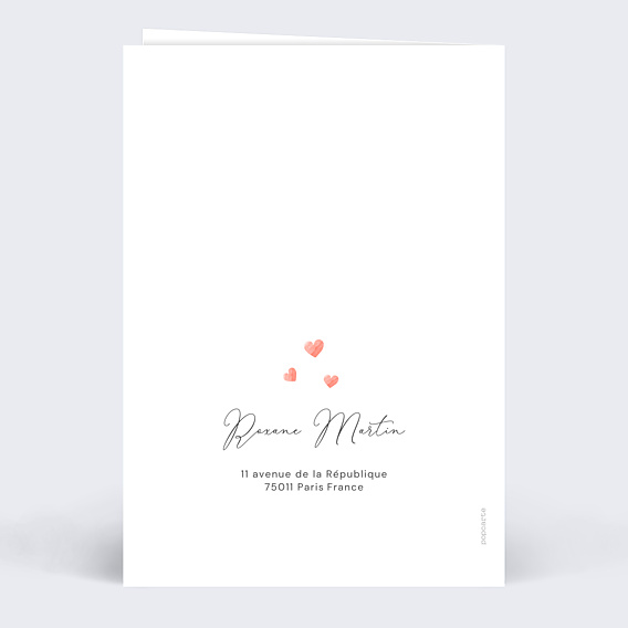 Carte d'Amour Où que Tu Sois