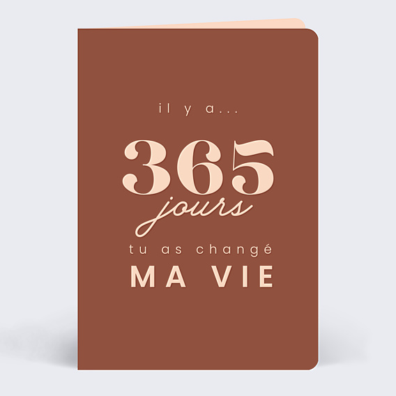 Carte d'amour Confidence