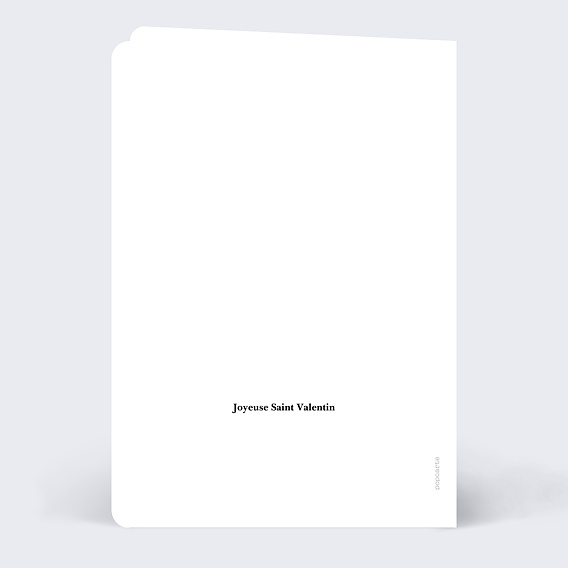 Carte d'amour Solstice Verso