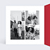 Carte d'amour Photo coeur Intérieur Gauche