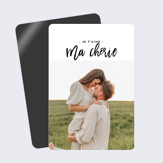 Carte d'amour Belles Lettres