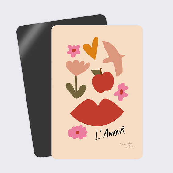 Carte d'amour Marie-Lou Création x Popcarte - L'Amour