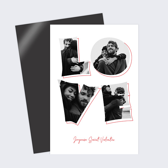 Carte d'Amour Love Photo