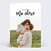 Carte d'Amour Belles Lettres