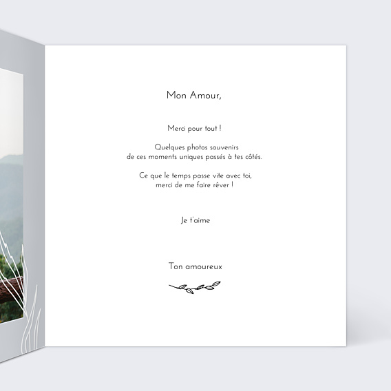 Carte d'Amour Anniversaire amour