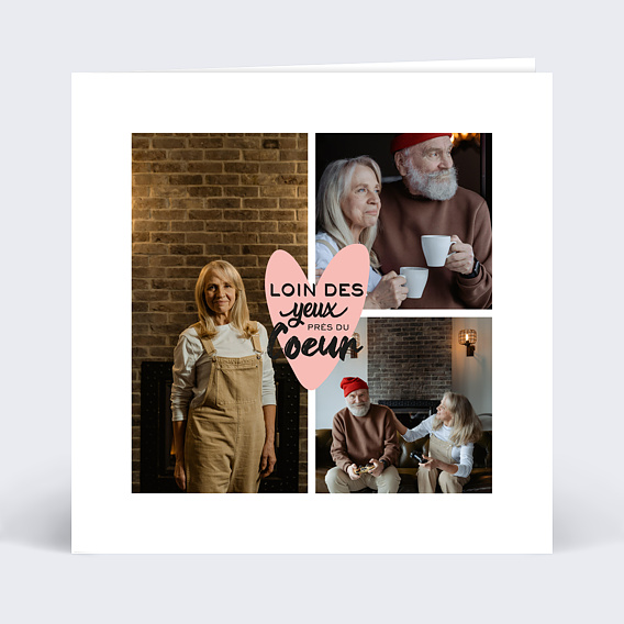 Carte d'amour Près du Cœur III Recto