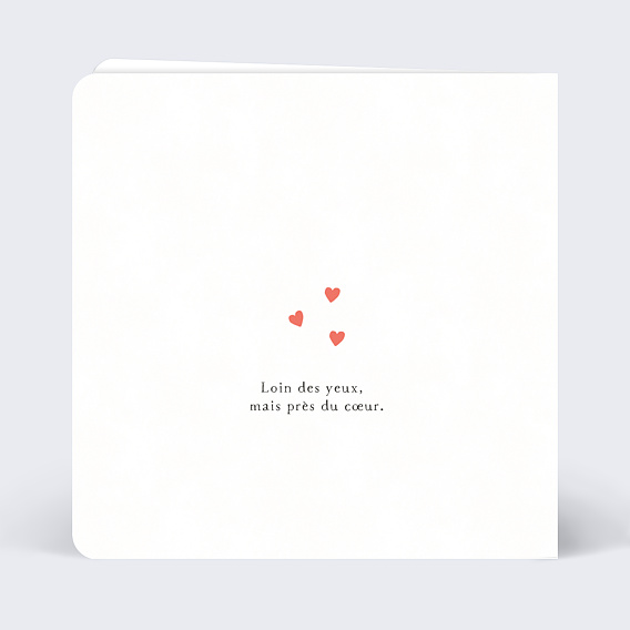 Carte d'amour Corgi Love Verso