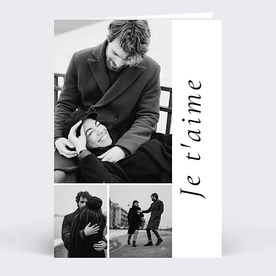 Carte d'amour Amour multiphotos