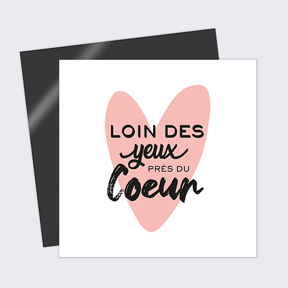 Carte d'Amour Près du Coeur