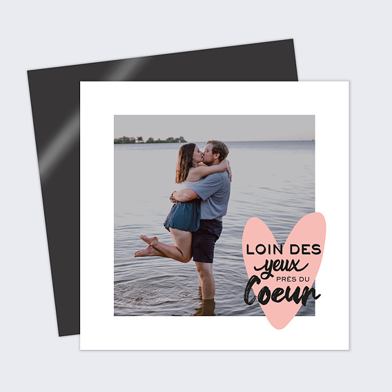 Carte d'amour Près du Cœur I