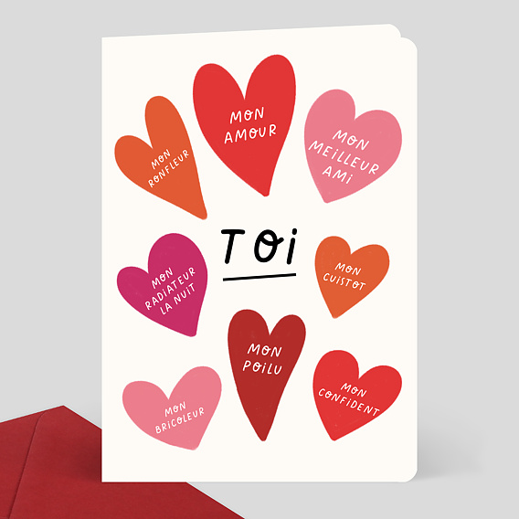 Cadeaux de Saint-Valentin pour enfants – 24 cartes de Saint