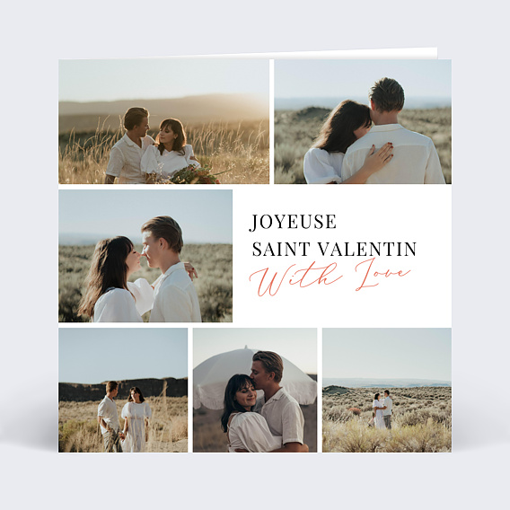 Carte d'amour With Love