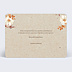 Carte de Condoléances Jolies Fleurs