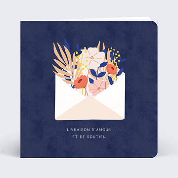 Carte de Condolances Livraison d'amour