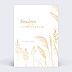 Carte de Condoléances Rêve bohème