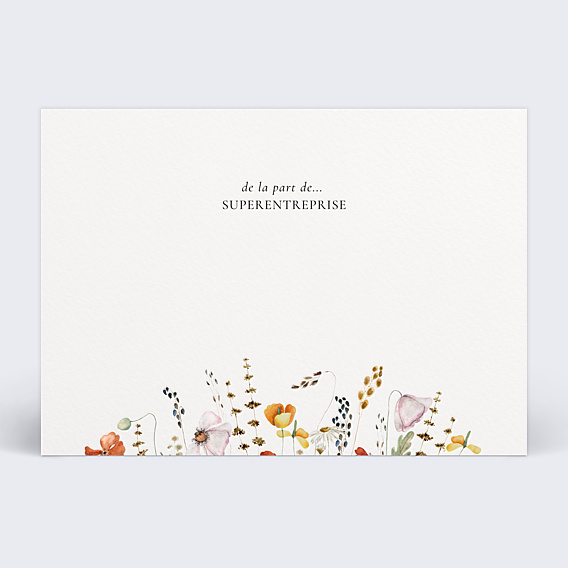 Fleurs sauvages