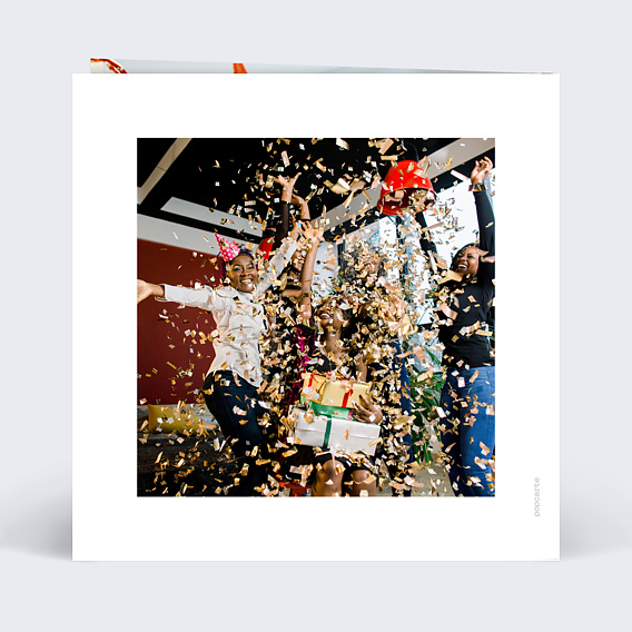 Carte de départ Au revoir Verso