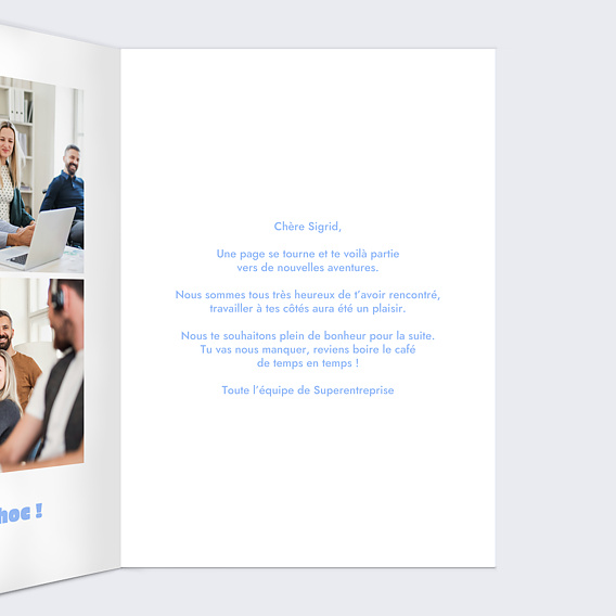 Carte de départ Traitre Intérieur Droit