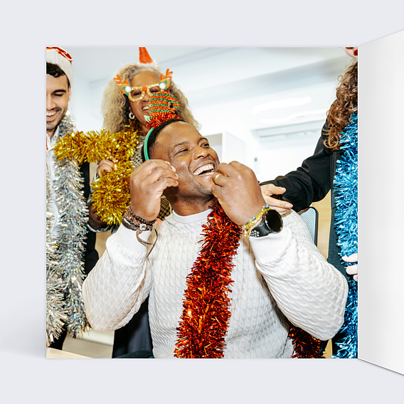 Carte de départ Au revoir Intérieur Gauche