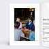 Carte de départ Multiphotos étiquette Intérieur Gauche