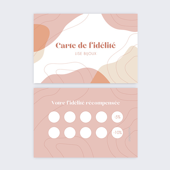 Carte de fidélité Forme
