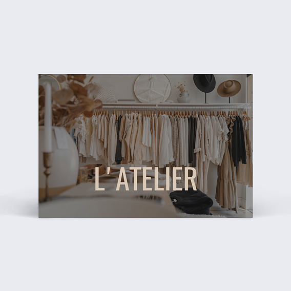 Carte de fidélité Magasin