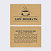 Carte de fidélité Café