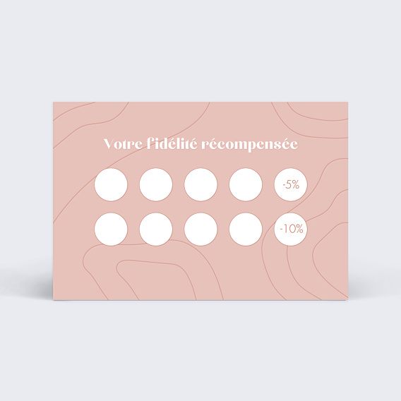 Carte de fidélité Forme