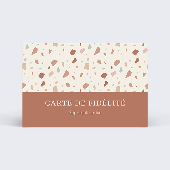 Carte de fidélité Terrazzo