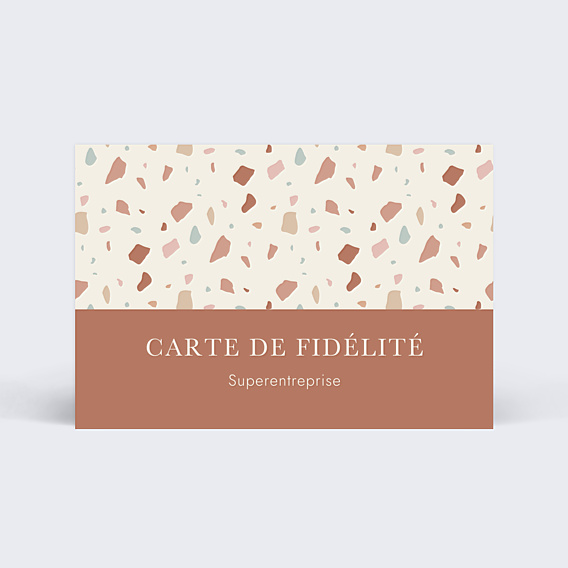 Carte de fidélité Terrazzo