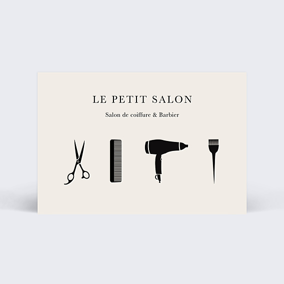 Carte de fidélité Coiffure