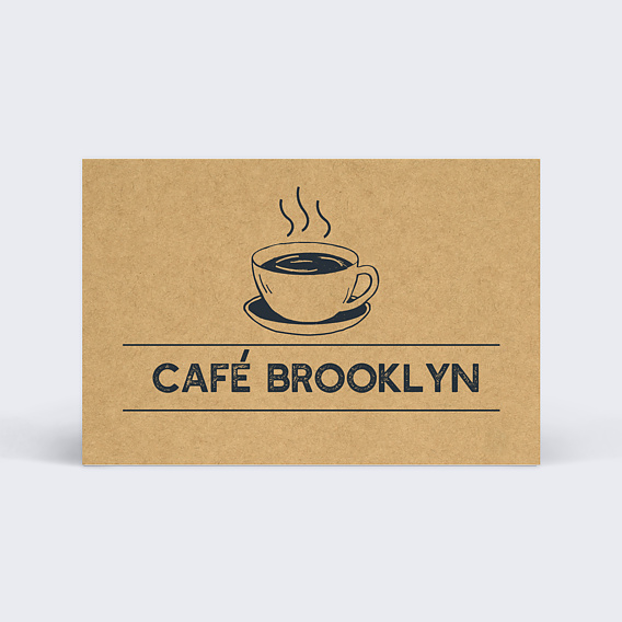 Carte de fidélité Café Recto