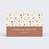 Carte de fidélité Terrazzo Recto