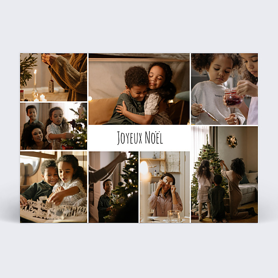 Carte de Noël Joyeux Noël